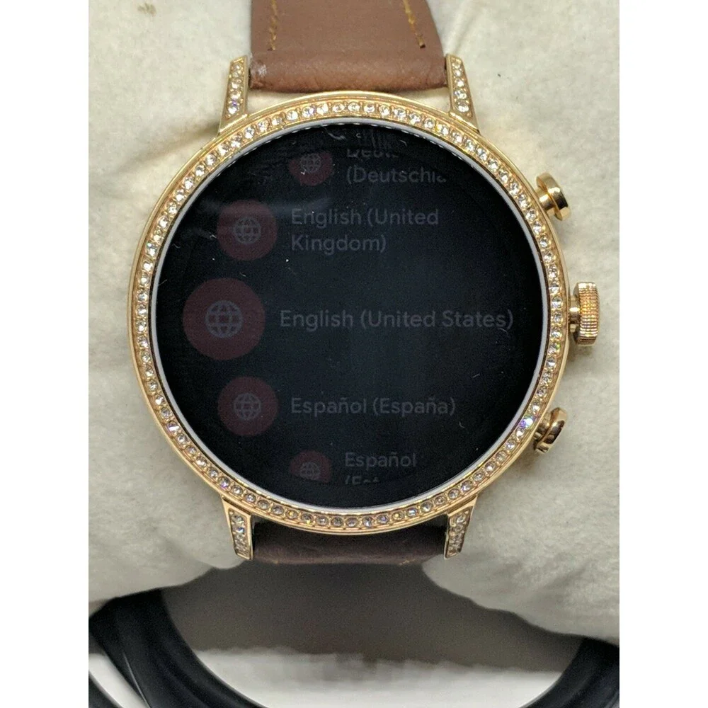 Fossil Gen 4 Authentic Digital Dial Smart Watch Custom Band FTW6011 BK294
